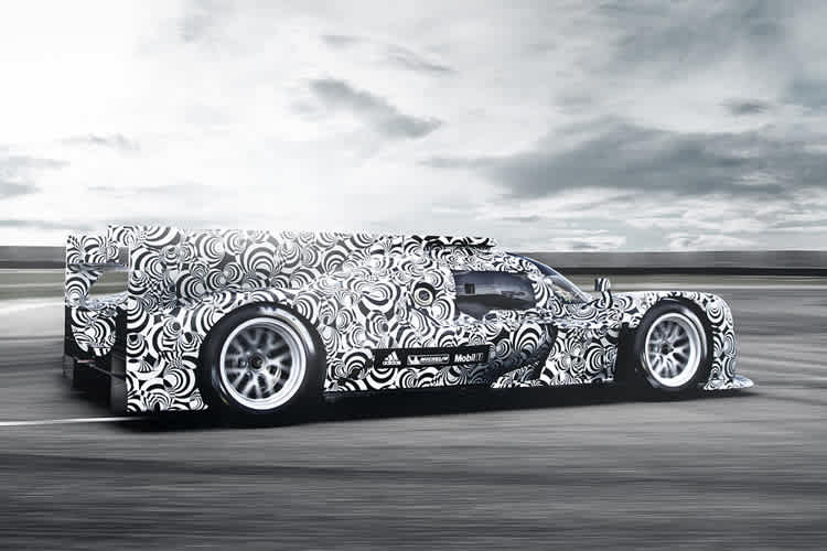 Die Seitenlinie des Porsche LMP1