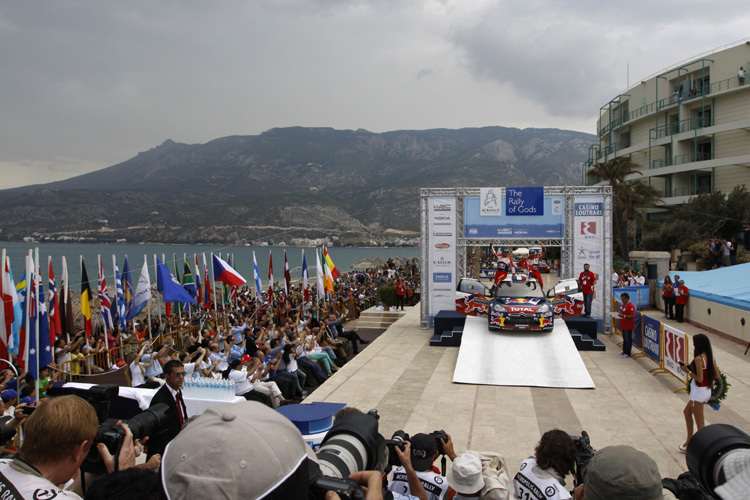 Die «Akropolis»-Sieger Loeb/Elena