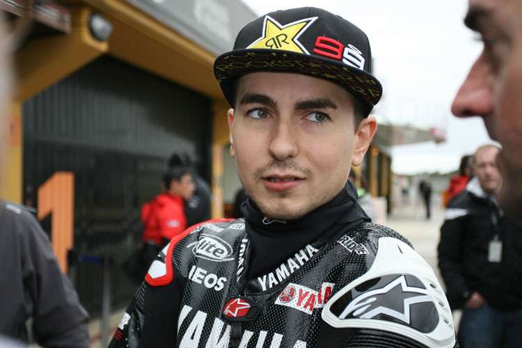 Jorge Lorenzo auf der 1000-ccm-Yamaha