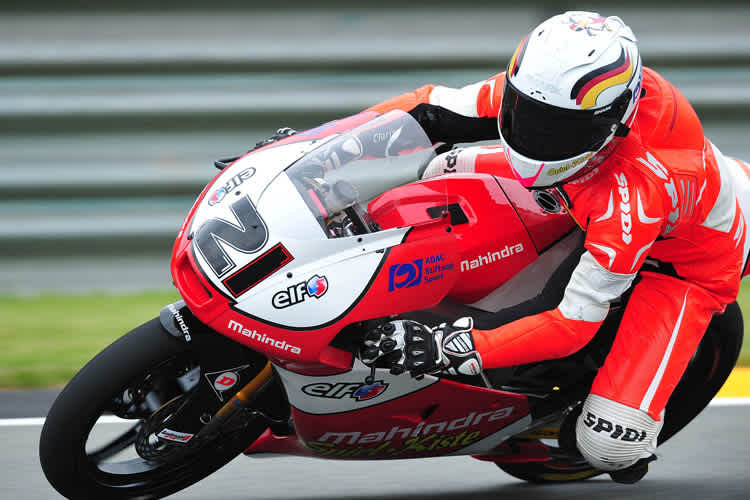 Luca Amato: Debüt auf der Suter-Honda in Brünn