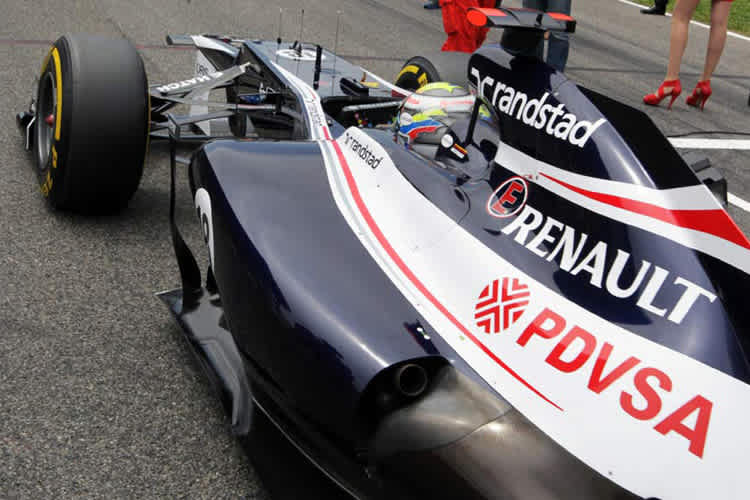 Williams überlebt derzeit nur dank der Sponsor-Millionen von PDVSA aus Venzuela