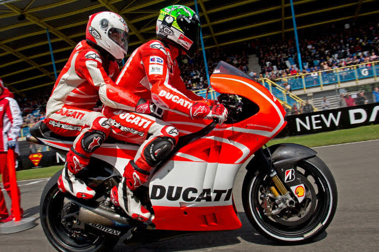 Die Doppelsitzer-Ducati