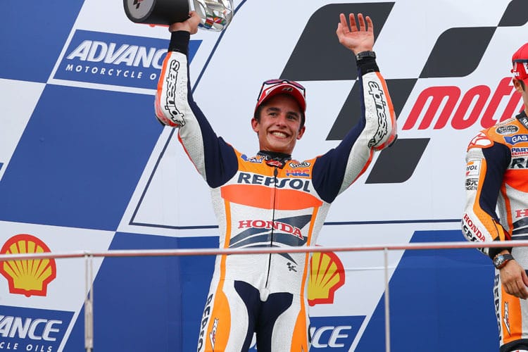 Marc Marquez peilt den Sieg auf dem Sachsenring an