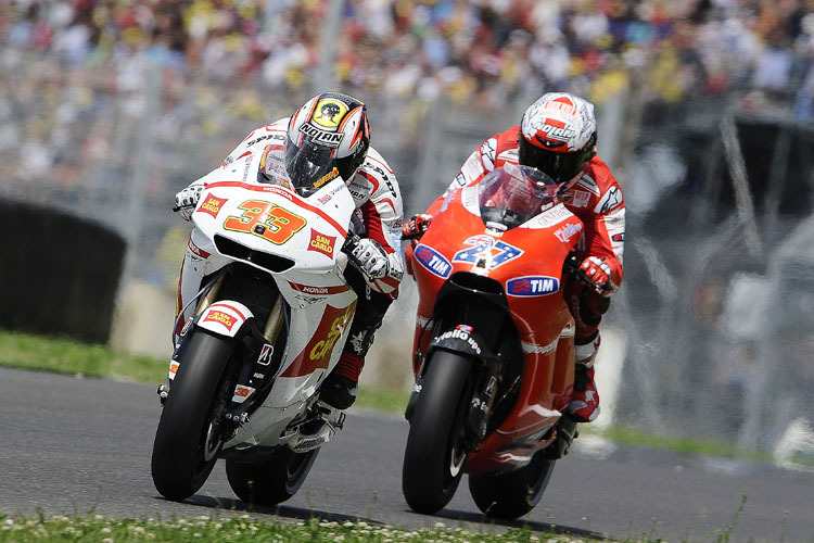 Marco Melandri: «Guter Zweikampf mit Stoner»