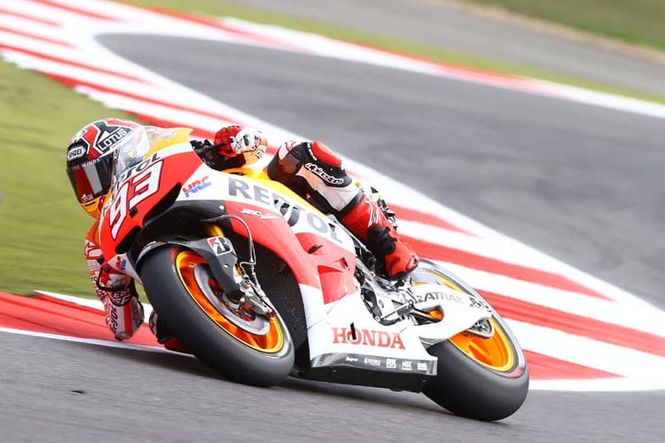 Marc Márquez in Silverstone