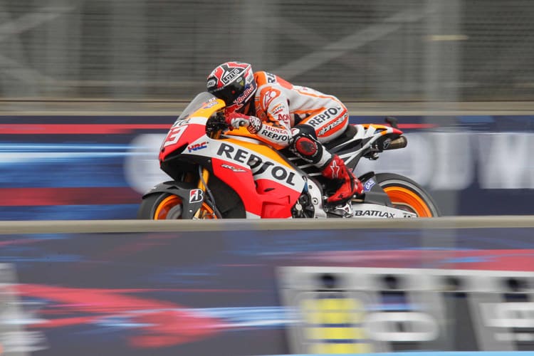WM-Leader Marc Márquez in Laguna Seca
