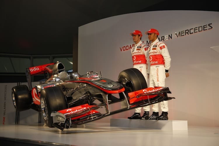 Der McLaren MP4-25-Mercedes