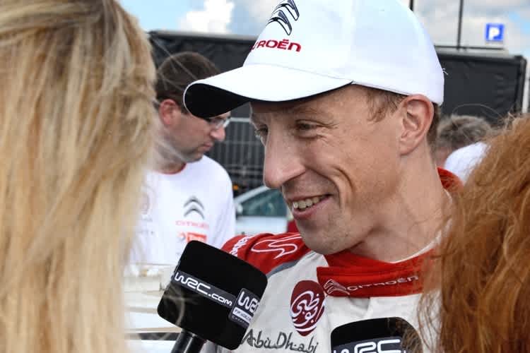 Kris Meeke freut sich über seinen 2. Citroën-Start