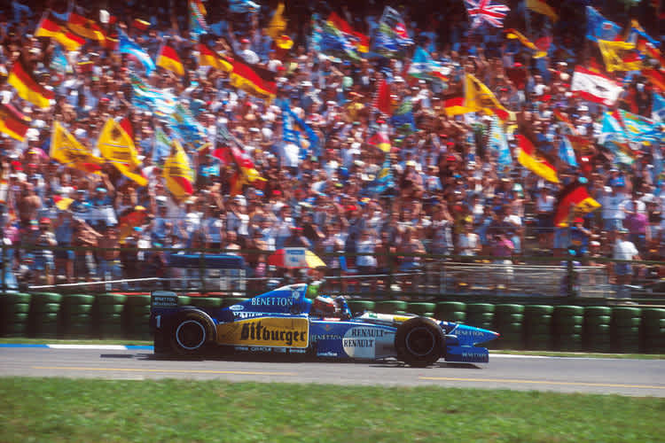 1995: Ein Deutscher siegt in Deutschland