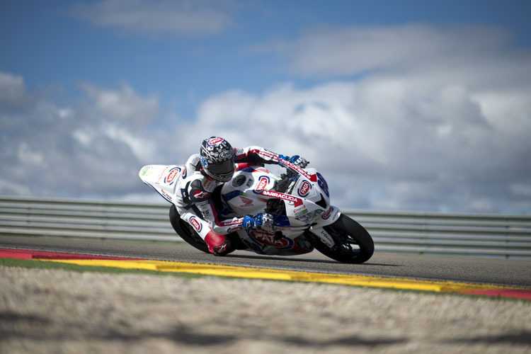 Michael van der Mark in Aragón