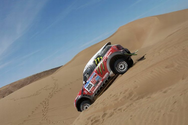 Der Mini wurde am Ruhetag zerstört