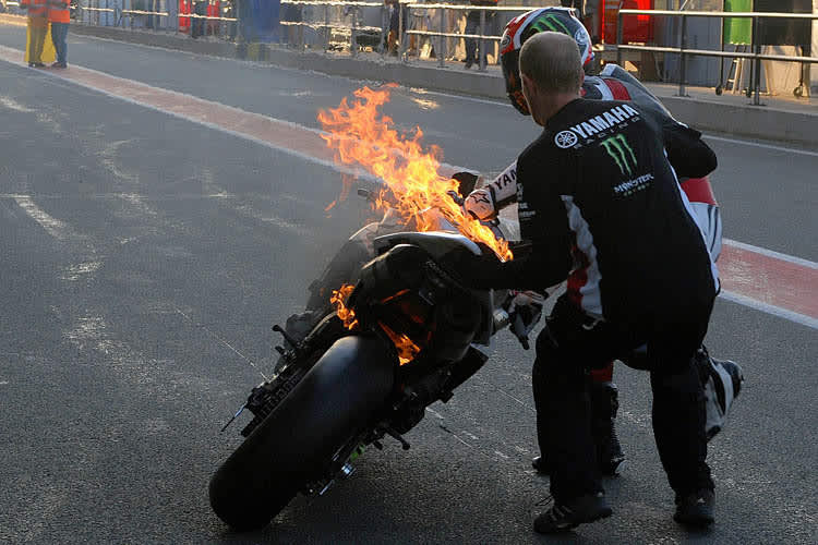 Der Anfang vom Brand in der Boxenstraße