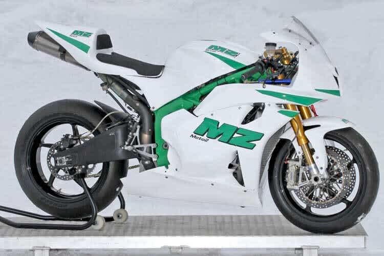 Die neue Moto2-Maschine von MZ