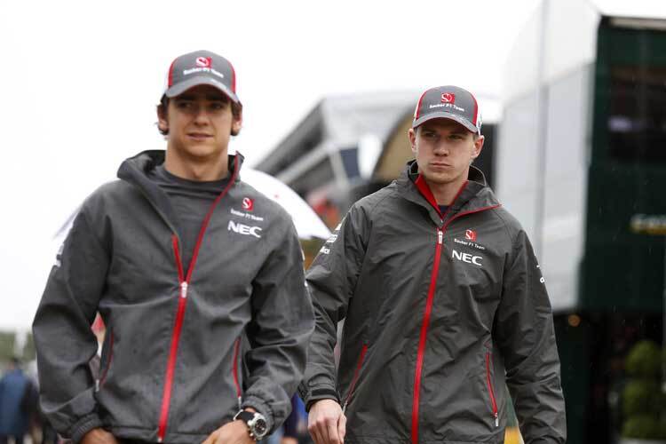 Nico Hülkenberg und Esteban Gutiérrez feiern in der Eifel Premiere