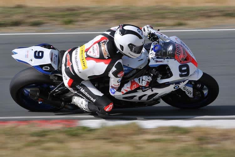 Stefan Nebel auf dem Schleizer Dreieck