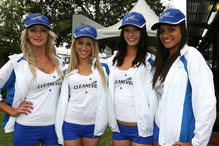 Nette Atmosphäre im Fahrerlager von Melbourne