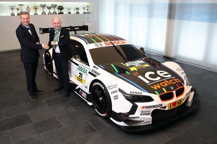 Neue Partner: Ice-Watch und BMW