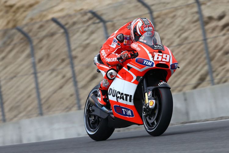 Nicky Hayden: Hartes Stück Arbeit auf dem Sachsenring