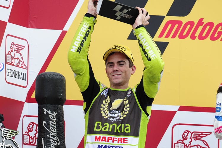 Nicolas Terol beim letzten Saisonrennen in Valencia