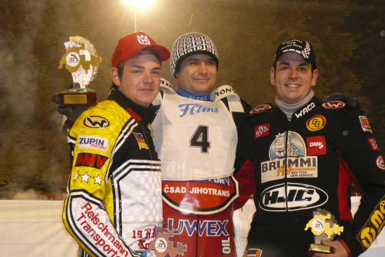 Top-3 in Flims: Niedermaier, Klatovsky, Fürst