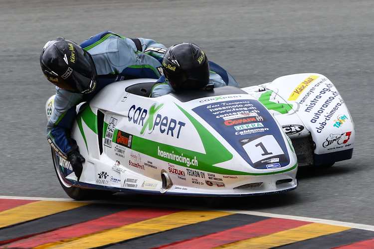 Pekka Päivärinta und Adolf Hänni: IDM-Sidecar-Pole