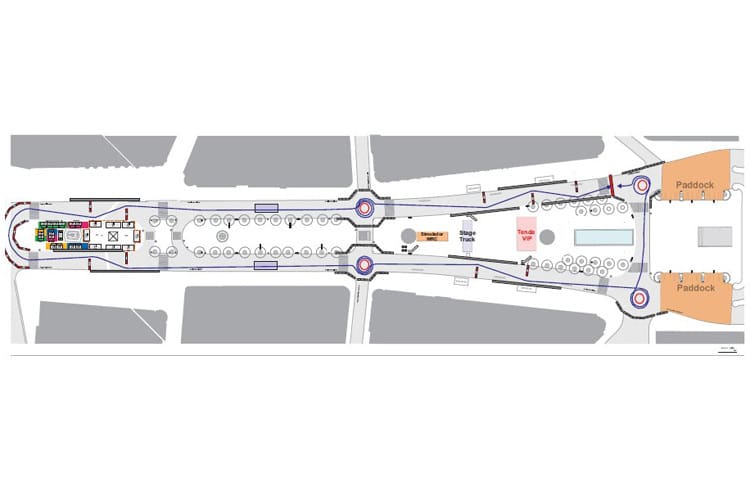 Plan der «Porto Road Show»