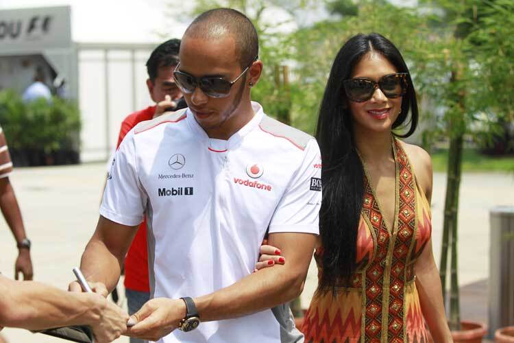 Lewis Hamilton ist über die Trennung von Nicole Scherzinger noch nicht hinweg