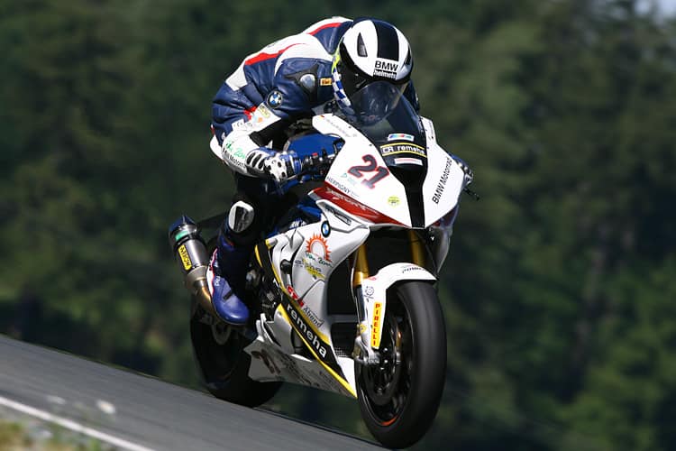 Markus Reiterberger unterwegs im heissen Schleiz