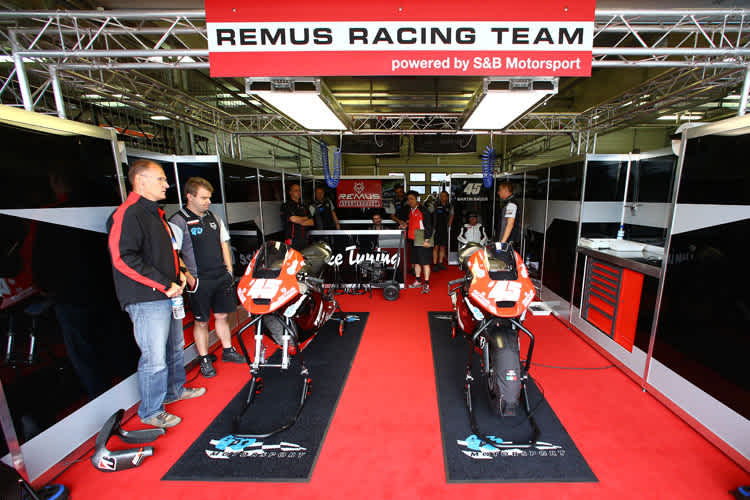 Remus Racing by S&B Motorsport: Die Box soll nochmals in Spanien aufgebaut werden