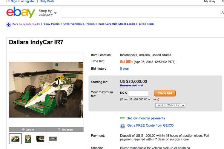 Rennwagen gefällig?