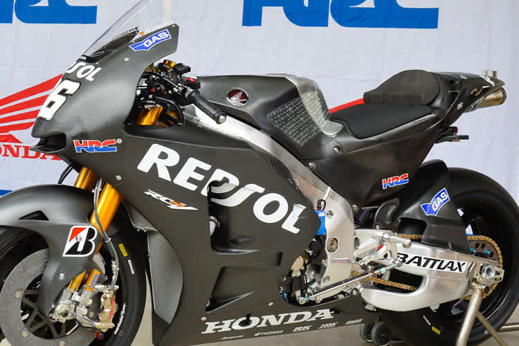 Die 2014-Werks-Honda in Aragón