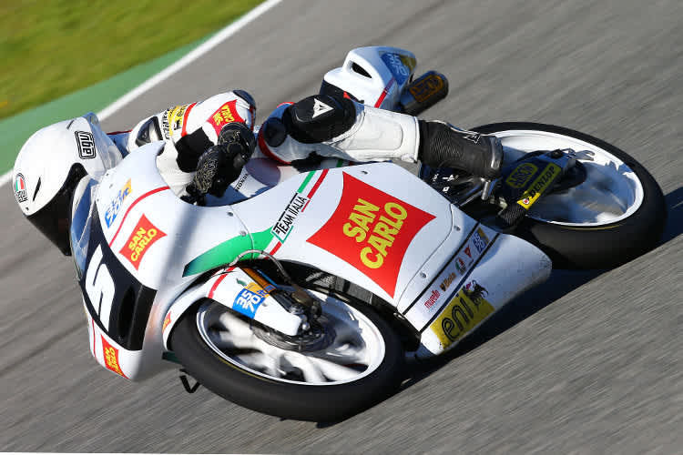 Romano Fenati auf der San-Carlo-Honda