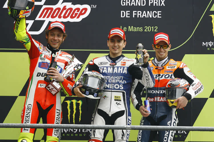 Endlich: Rossi wieder auf dem Podest