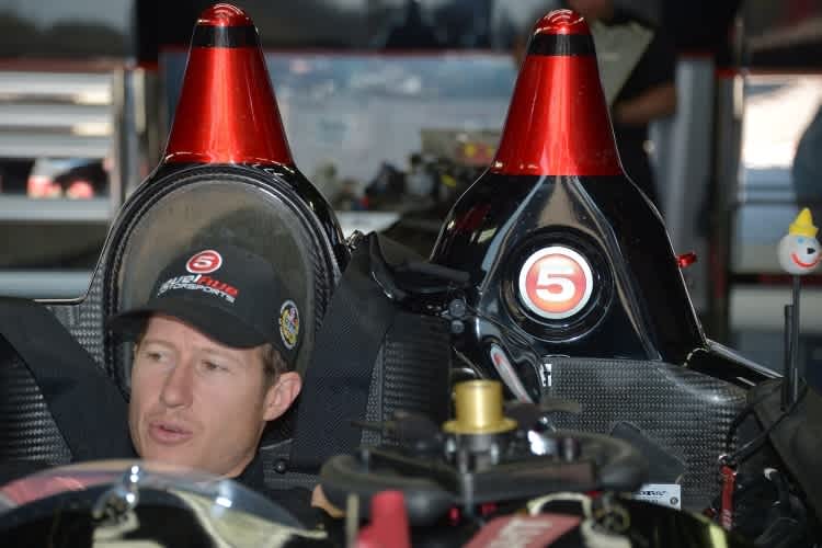 Ryan Briscoe bei seinem ALMS-Einsatz im März