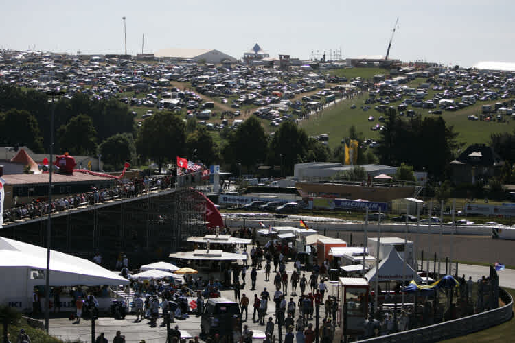Sachsenring: Neue Parkplätze für unbeschwerte Freude am Sport