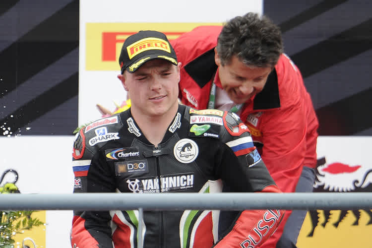 Sam Lowes (li.) und Claudio Corsetti
