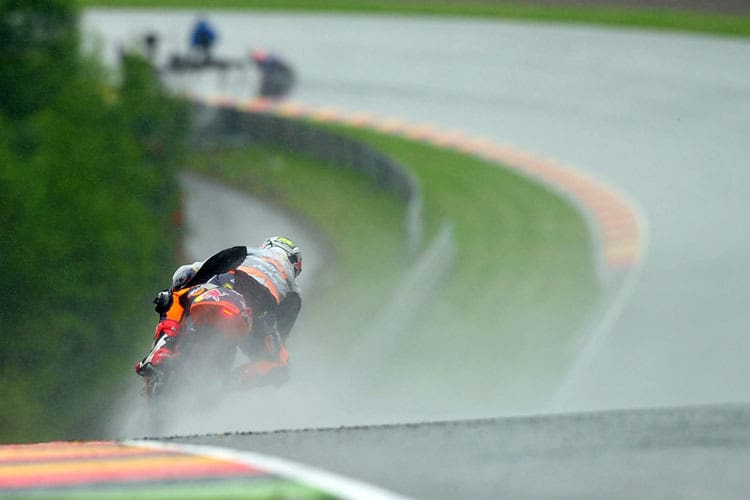 Cortese lässt sich durch Regen nicht abschrecken