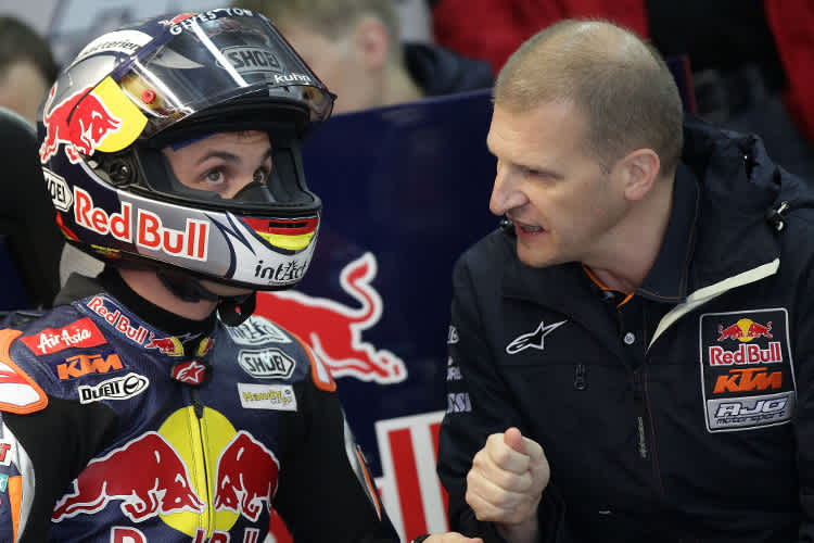 Sandro Cortese und Aki Ajo