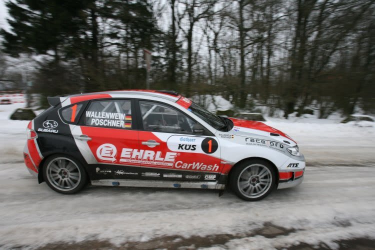 Sandro Wallenwein im Subaru Impreza N15