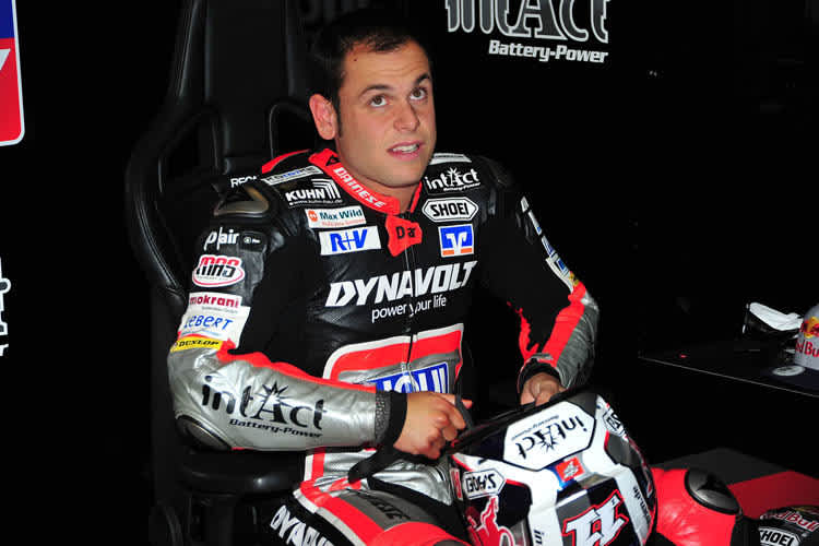 Sandro Cortese: Er muss sich in Silverstone durchbeissen