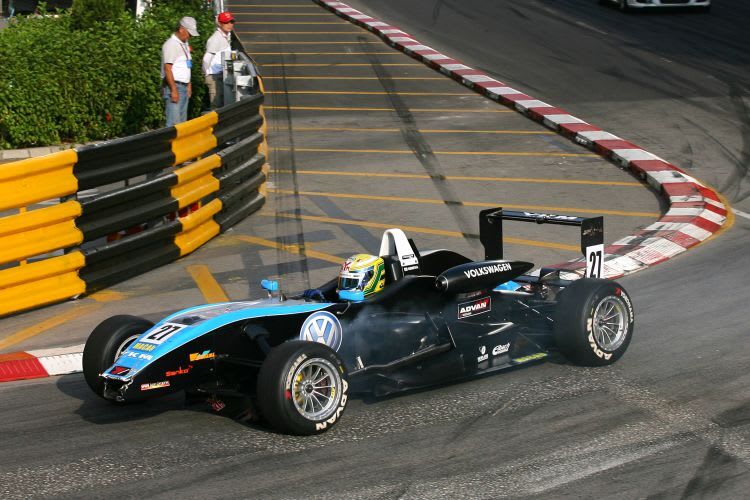 In Macau noch glücklos, jetzt in der Euroserie: Kimiya Sato