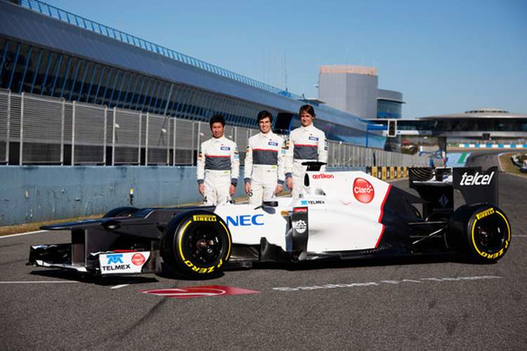 Das Sauber-Trio 2012 – alle mit GP2-Erfahrung