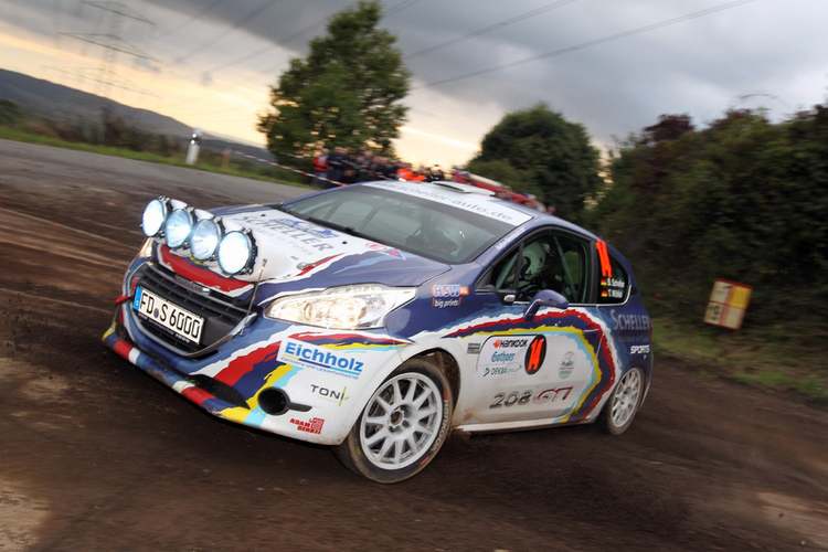 Benjamin Scheller im Peugeot 208 R2