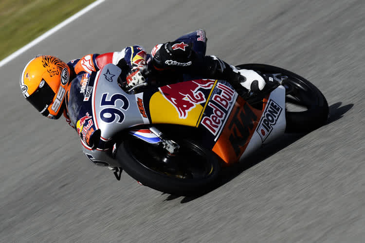 Scott Deroue holte sich den ersten Sieg