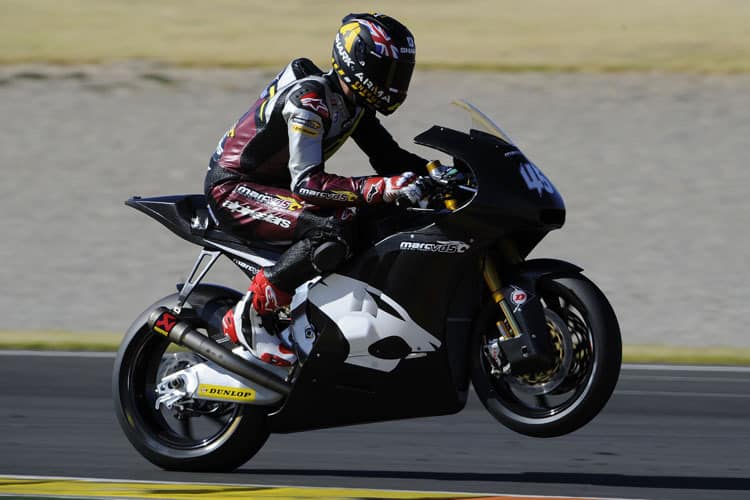 Scott Redding auf der neuen Kalex