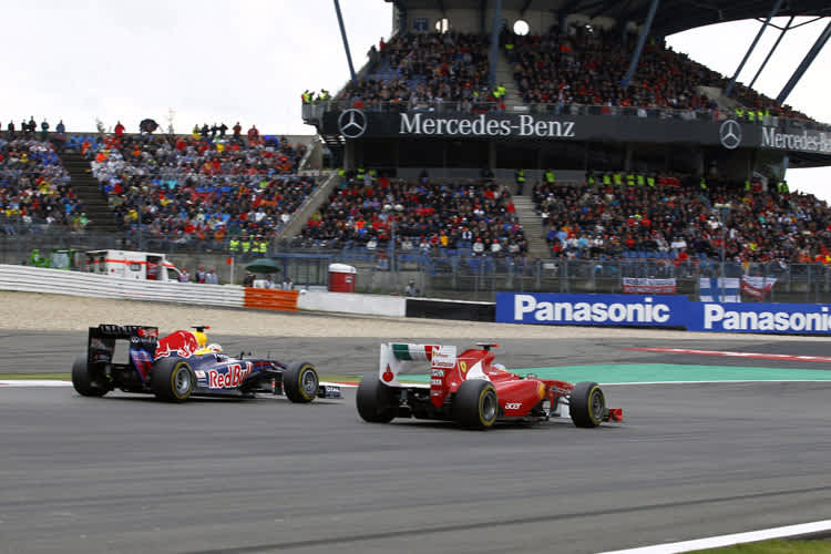 Sebastian Vettel und Co kommen auf den Nürburgring