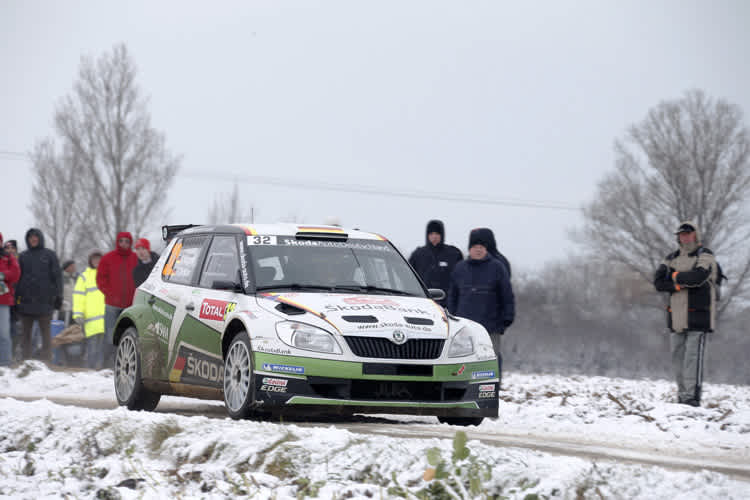 Sepp Wiegand ist WRC2-Leader nach der ersten Etappe