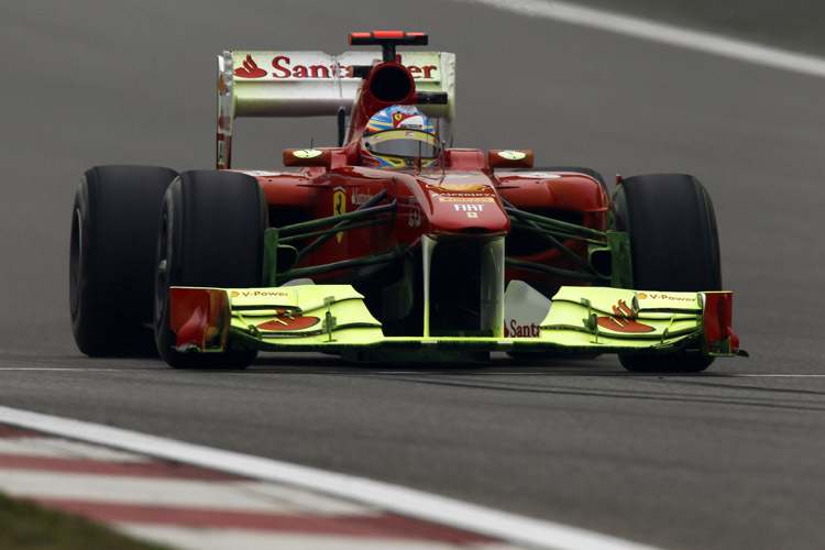 Alonso und Ferrari brachten Farbe ins Spiel 