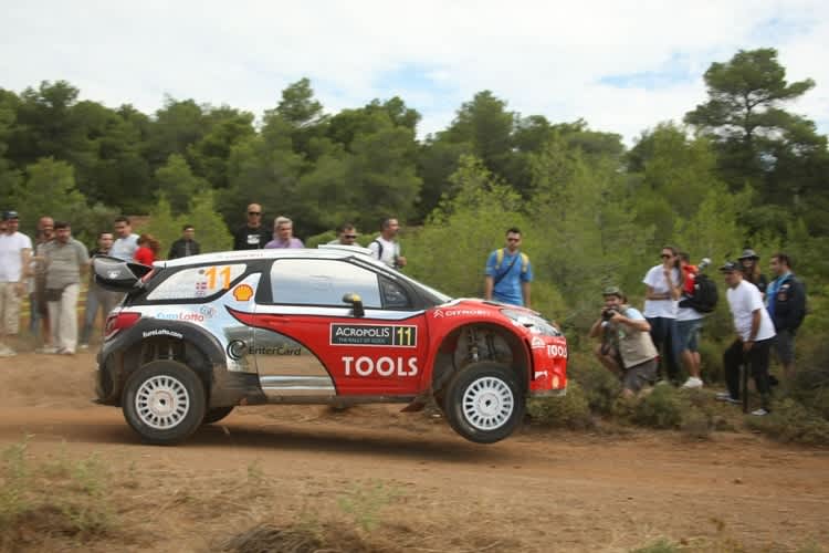 Petter Solberg auf dem Weg zum Tagessieg