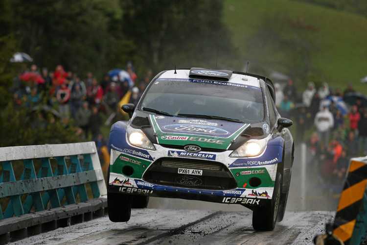 Petter Solberg in Neuseeland